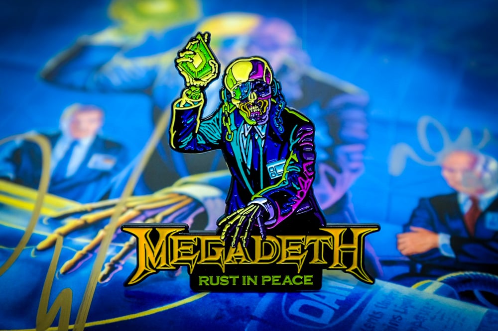 Megadeth - Rust in Peace Enamel Pin