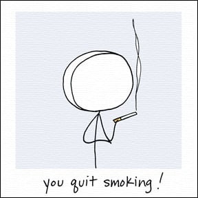Image of you quit smoking!
