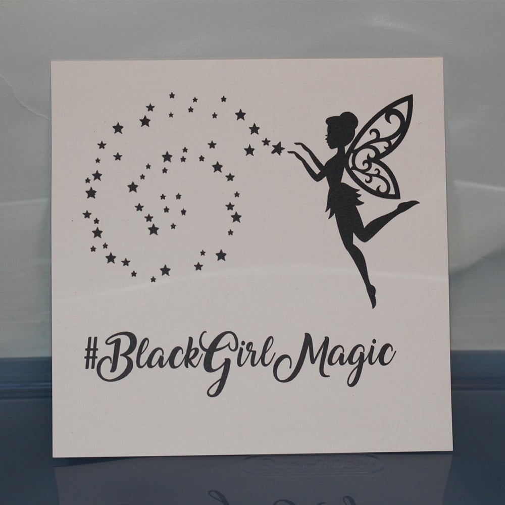 Image of 5 x 5 Blk Girl Magic 