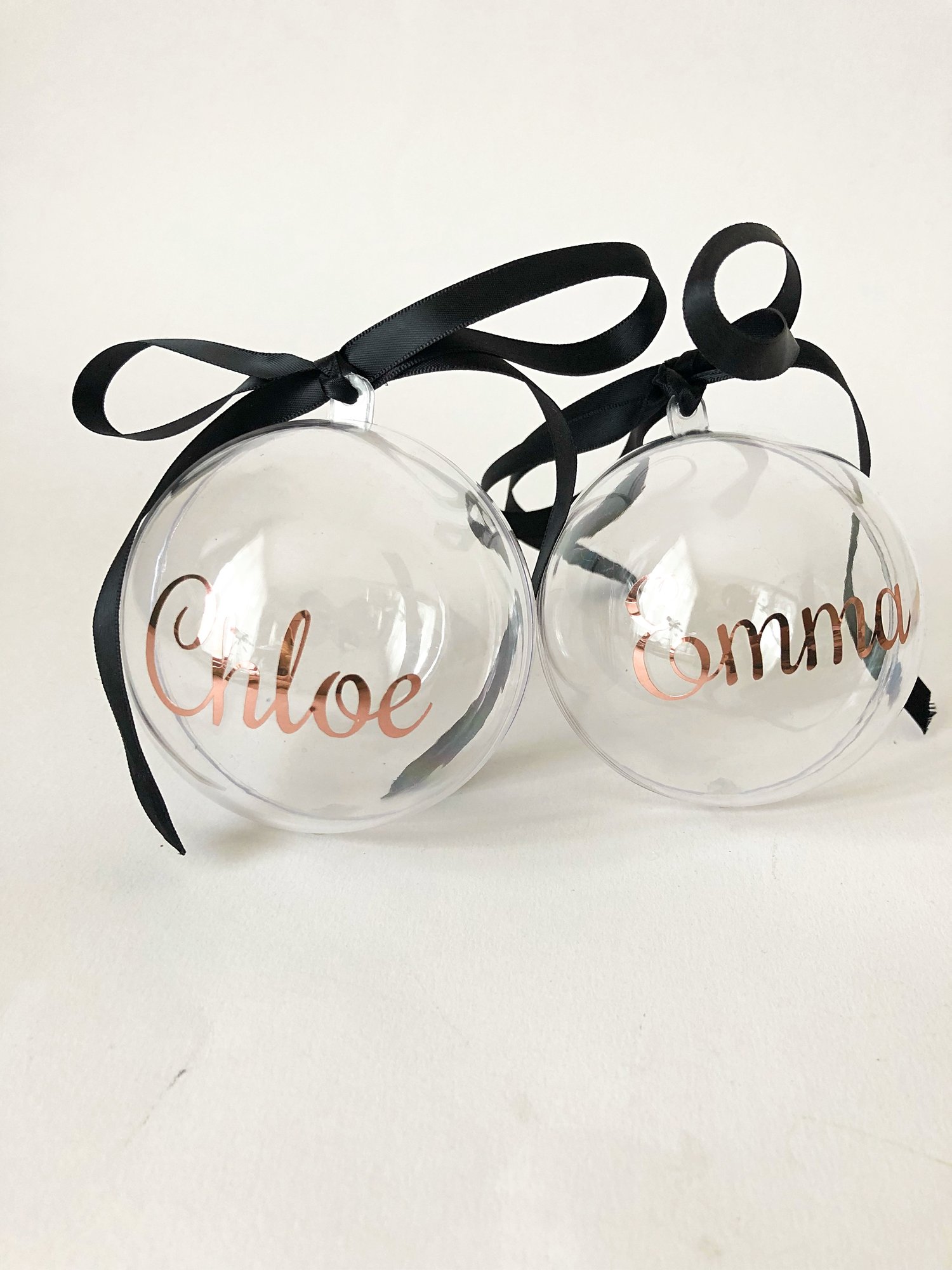Image of Personalised refillable bauble