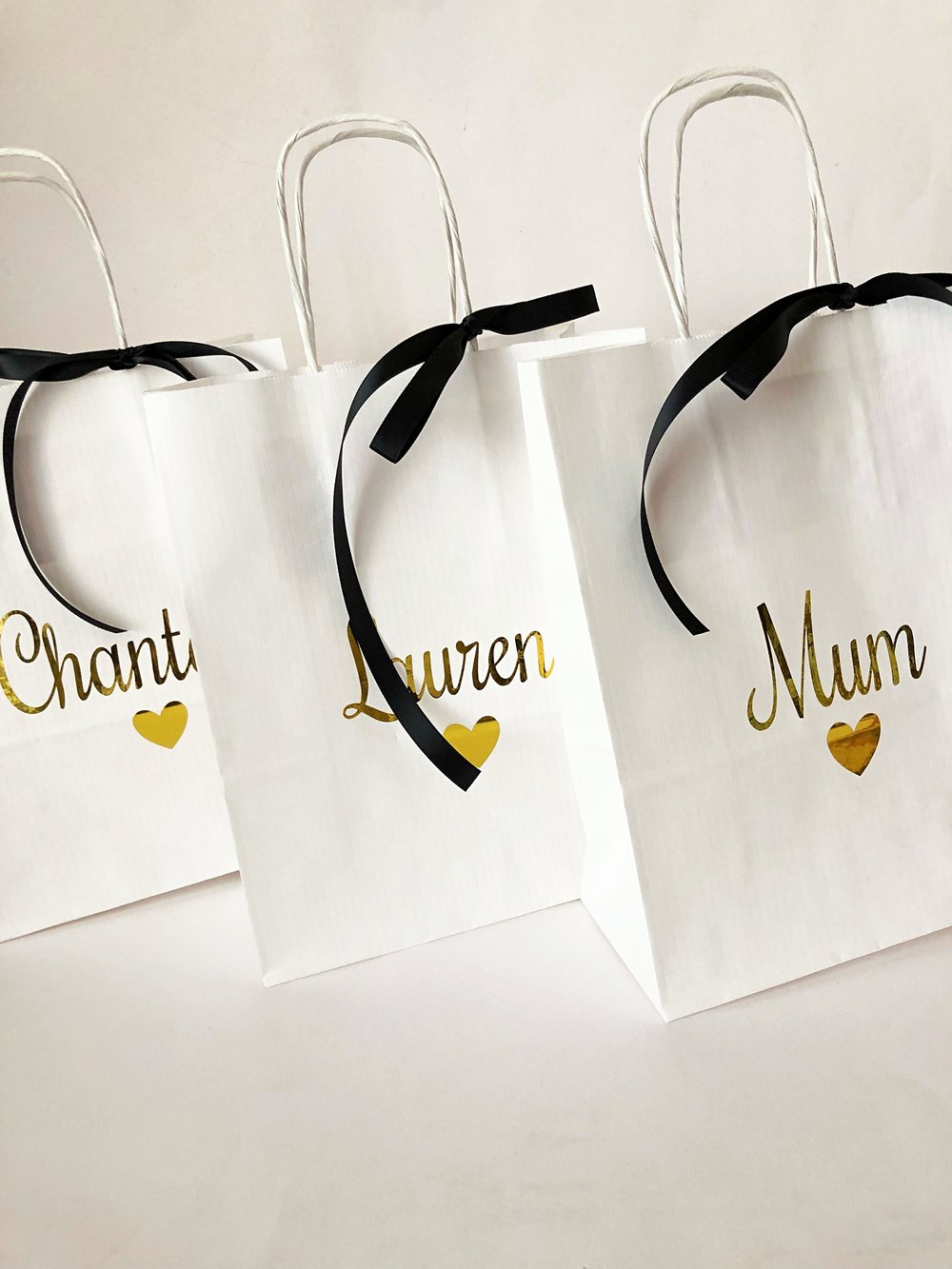 Image of Christmas gift bags personalised gift bags,party bags, bridal party gift party