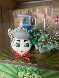 Image 1 of Holly Dolly Dangle Christmas Decoration 1