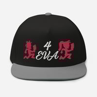 Image 4 of 4 EVA Flat Bill Cap