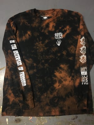 Image of “Dire Wolfie” Anti-Dye (BLEACHED) LS