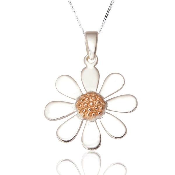 Image of Daisy Pendant and Chain - EP166