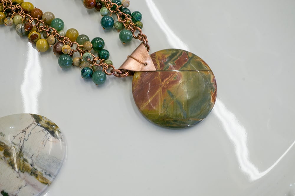 Image of Solstice Necklace in Copper