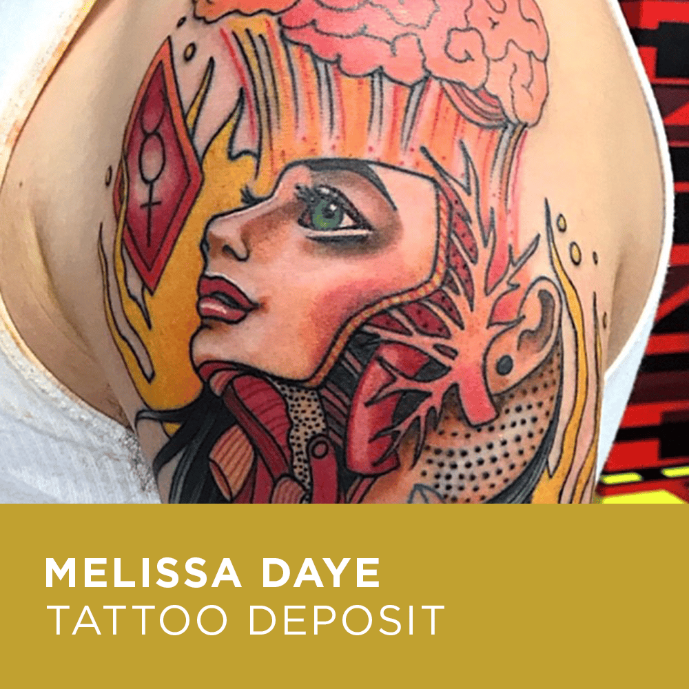 Image of Tattoo Deposit for Melissa Daye