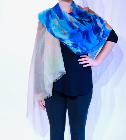 Image of Montauk Sunrise, 30" x 40" painting