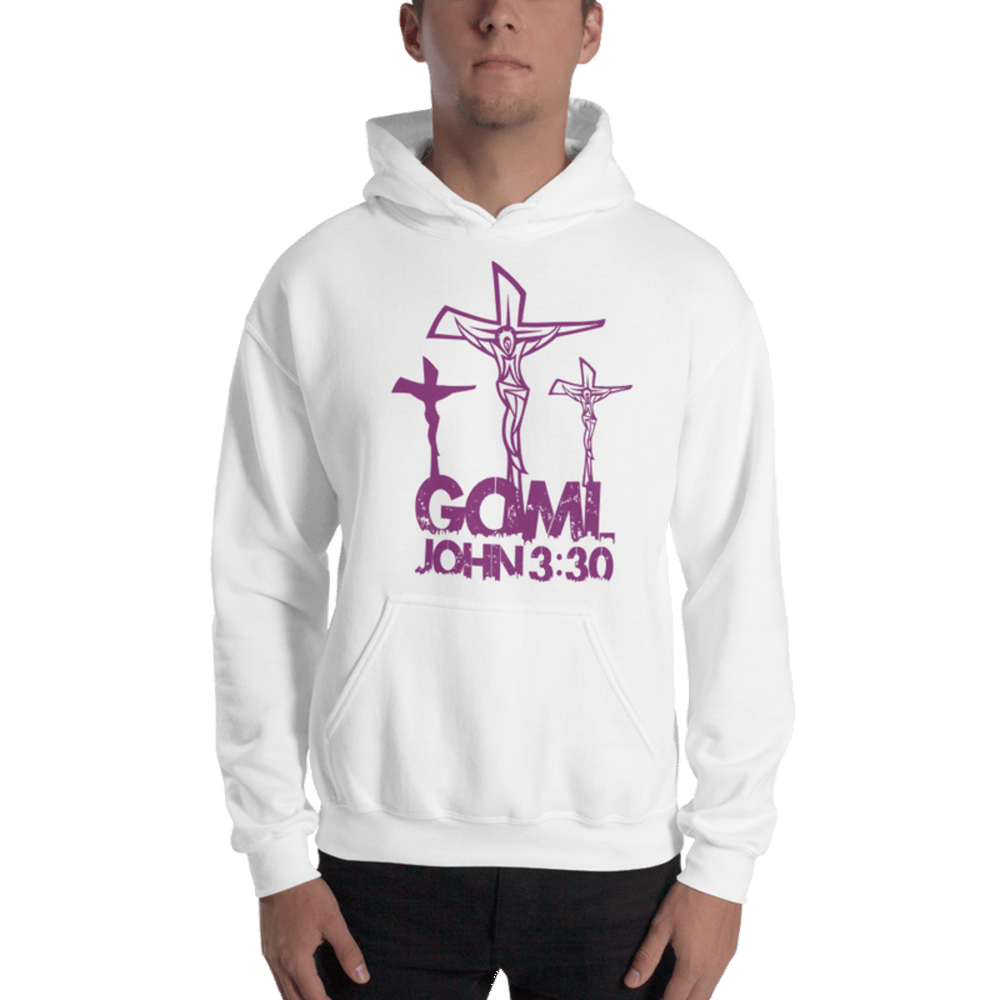 Image of GOMLJOHN330 Hoodie (purple logo)