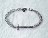 Fineline Tapestry Cross Bracelet