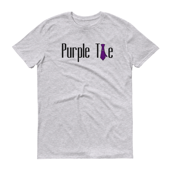Image of Original Purple Tie Tee