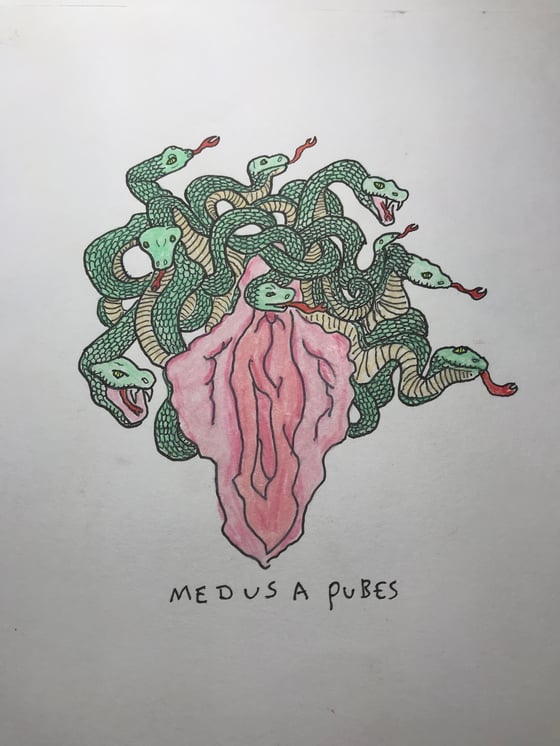 Image of Medusa Pubes