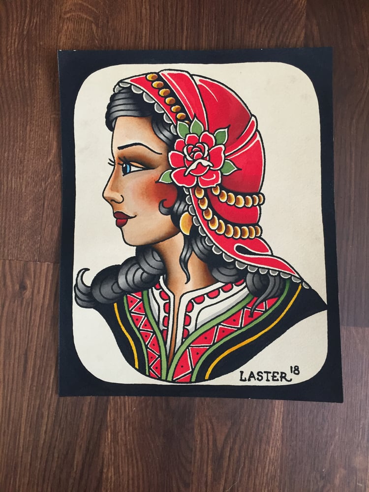 Image of Bulgaria Lady Head