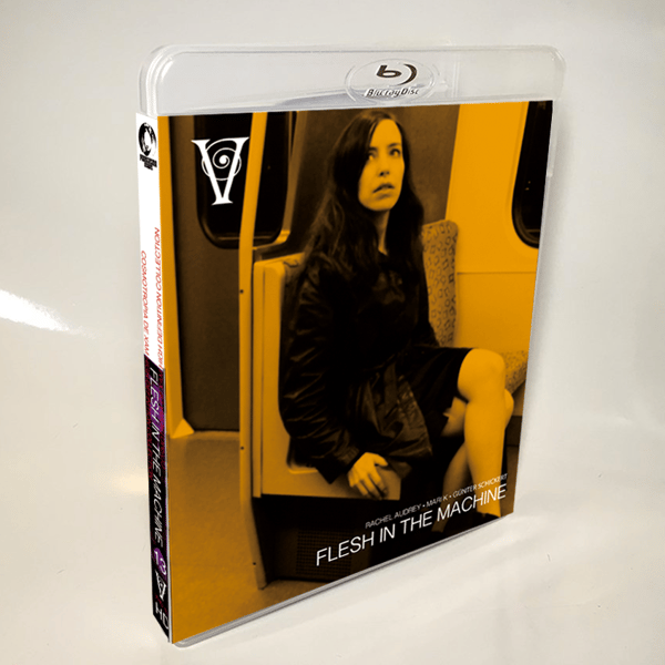 Image of FLESH IN THE MACHINE - LIMITED 50 SIGNED/STAMPED BLU-RAY-R + DVD (DESIGN A)
