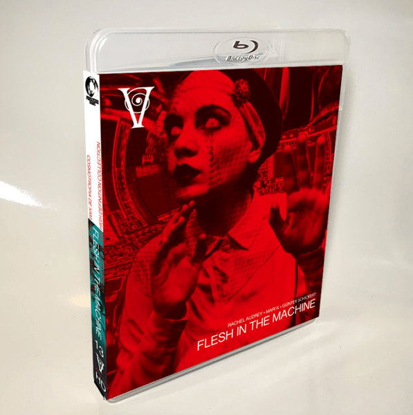 Image of FLESH IN THE MACHINE - LIMITED 50 SIGNED/STAMPED BLU-RAY-R + DVD (DESIGN B)