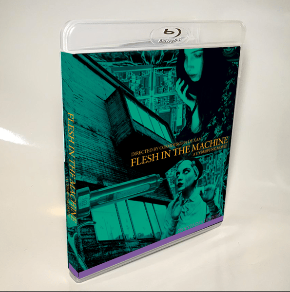 Image of FLESH IN THE MACHINE - LIMITED 50 SIGNED/STAMPED BLU-RAY-R + DVD (DESIGN C)