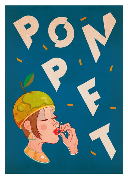 Image of Pompet - Apple Hat (50x70cm)