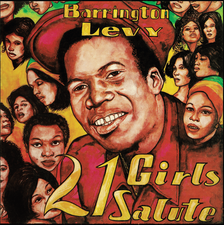 Image of Barrington Levy - 21 Girls Salute LP (Jah Life)