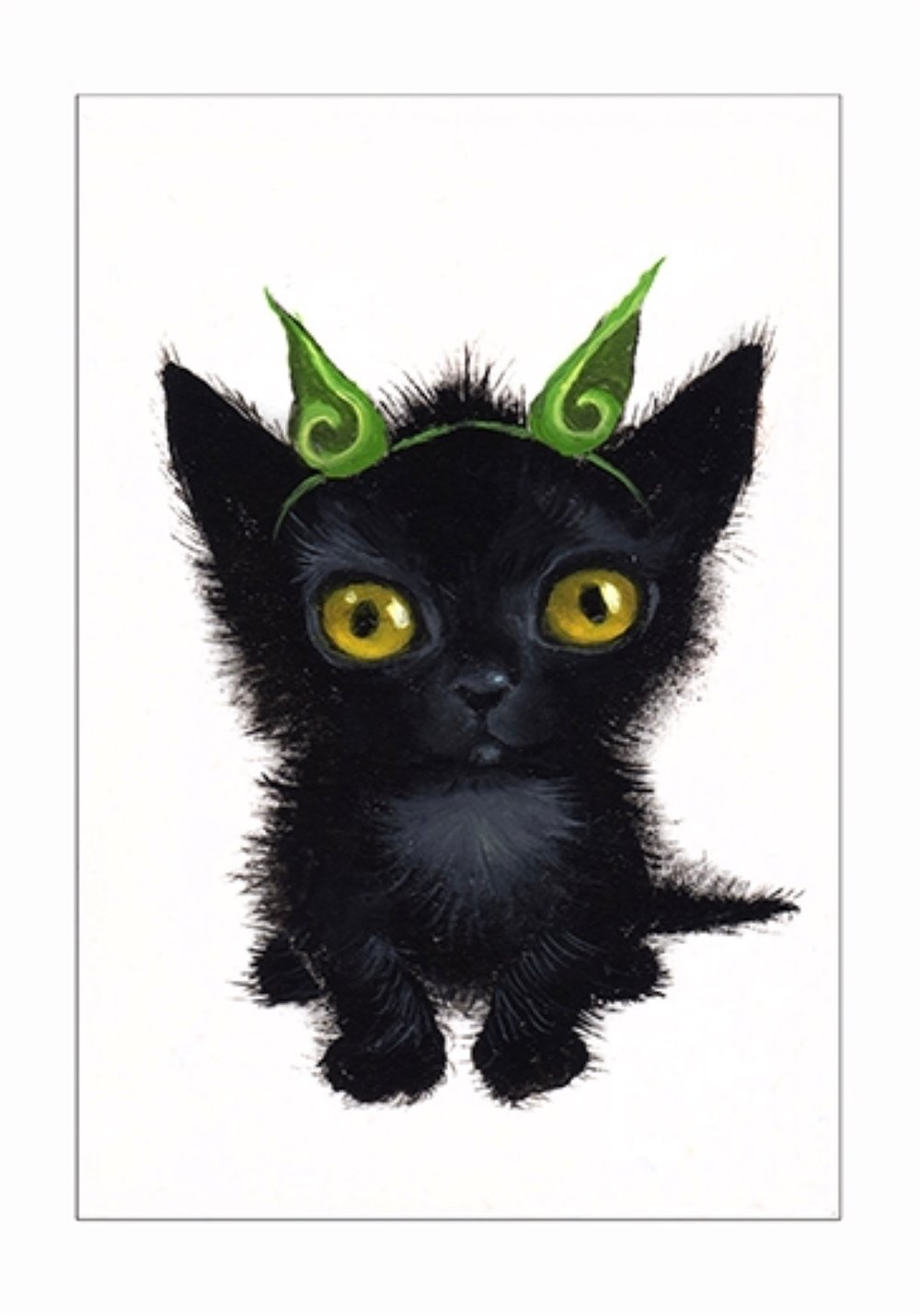 Image of “Goblin” archival ACEO print