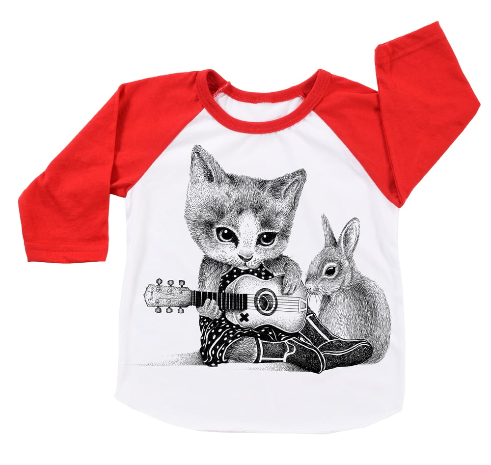 Image of Johnny Cat Babies/Kids BBall Tee