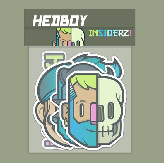 Image of INSIDERZ! Holographic sticker pack!