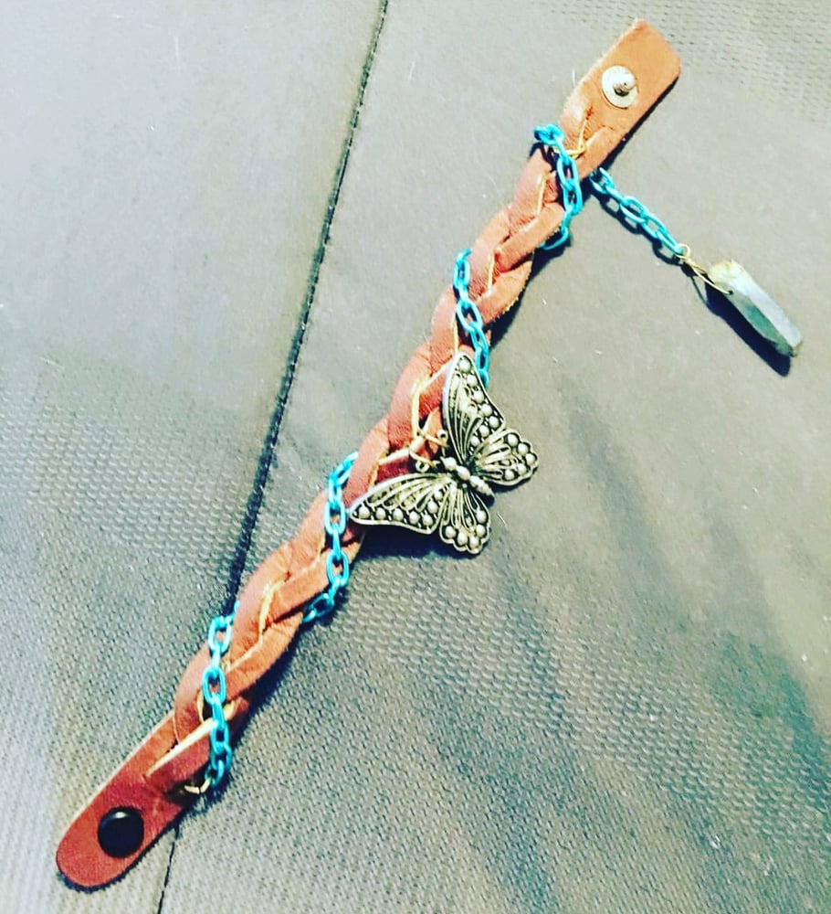 Image of Braided leather bracelet 5 options 
