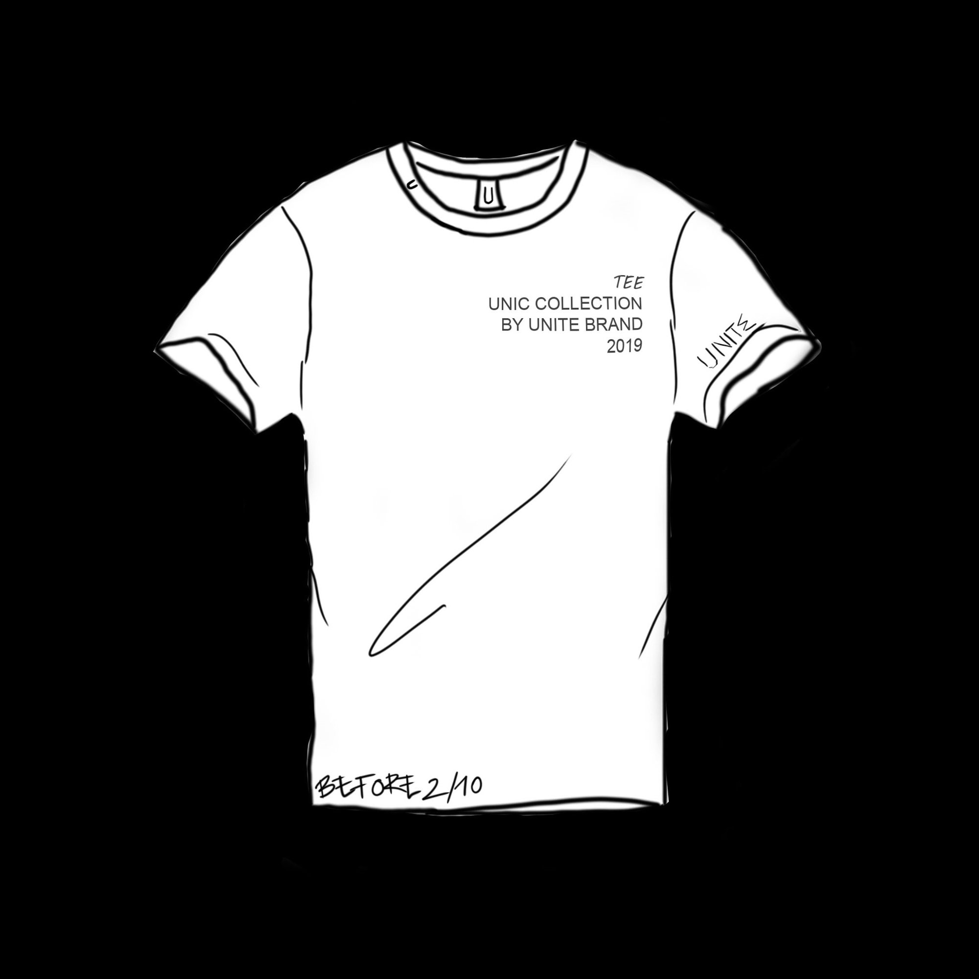 Image of BEFORE tee white