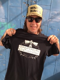 Image 2 of OFFICIAL - JONNY KAPLAN & THE LAZY STARS - "THUNDERBIRD" BLACK UNISEX SHIIRT