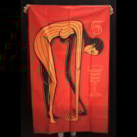 FIVE OF CUPS TAPESTRY
