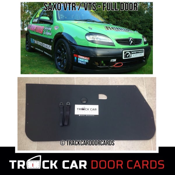 Image of Citroen Saxo - Full Door Version - Track Car Door Cards