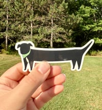 Long Dog Sticker