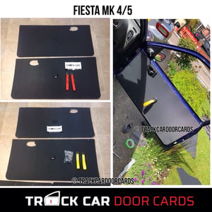 Image of Ford Fiesta MK4/5 (FRONTS) - Track Car Door Cards