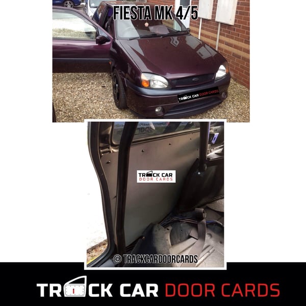 Image of Ford Fiesta MK 4/5 (REARS) - Track Car Door Cards