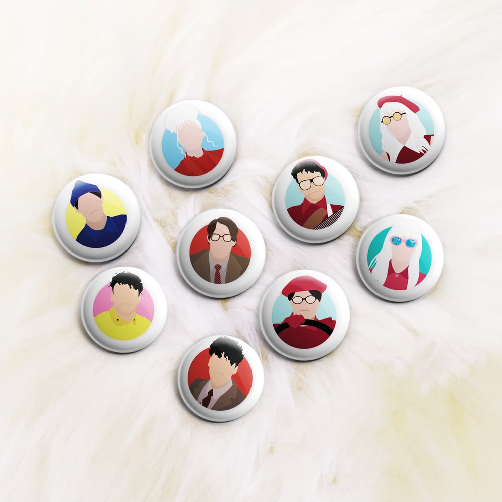 Image of PARAMORE // After Laughter Pin (1") Set