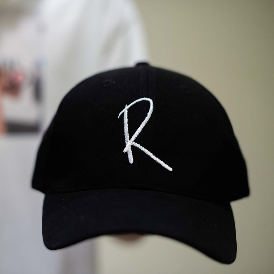 Image of "R" 6 Panel Cap 