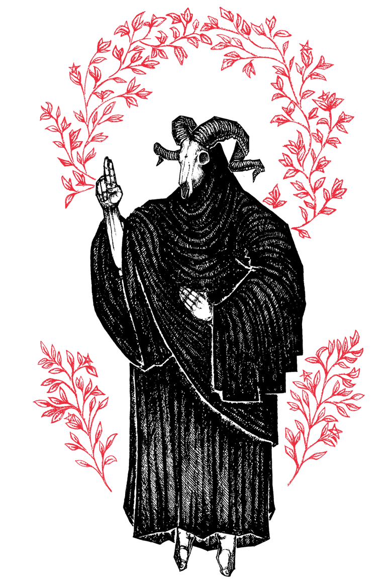 Image of "Seven of Pentacles" 8.5"x11" Watercolor Print