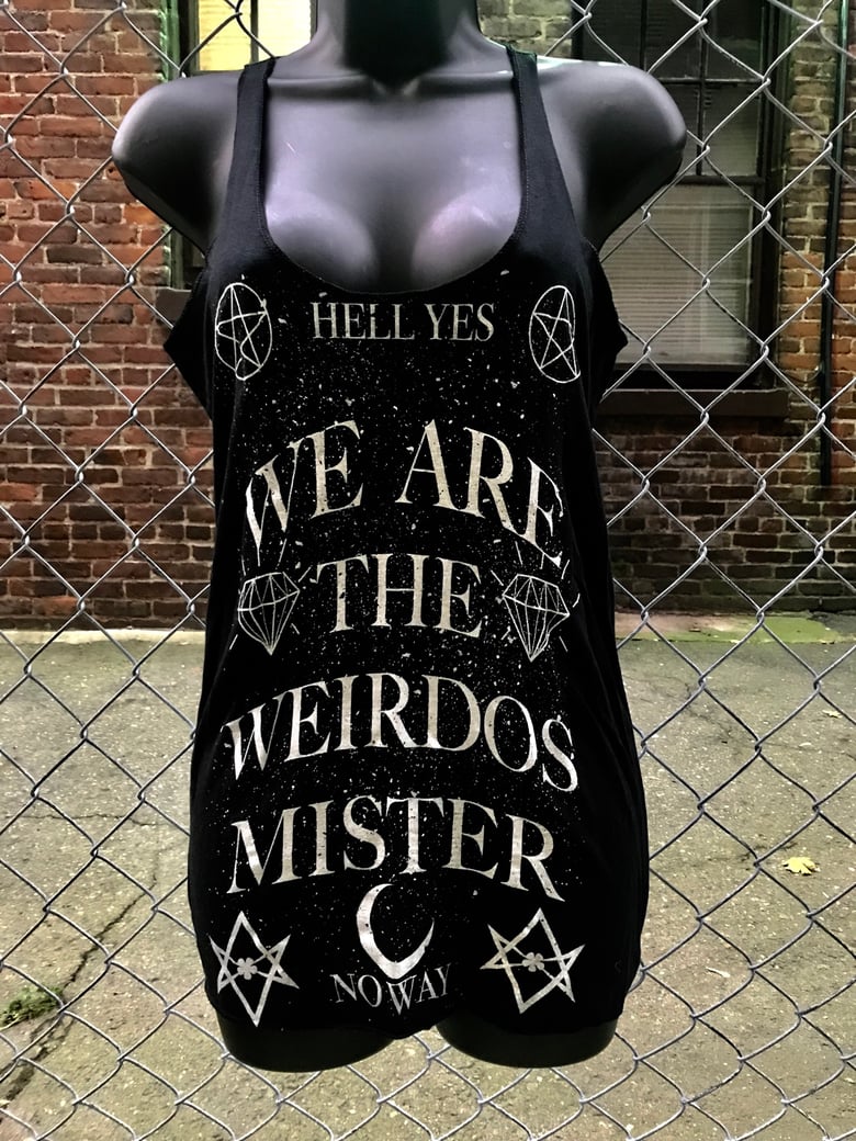 Image of We Are The Weirdos - Racerback Tank