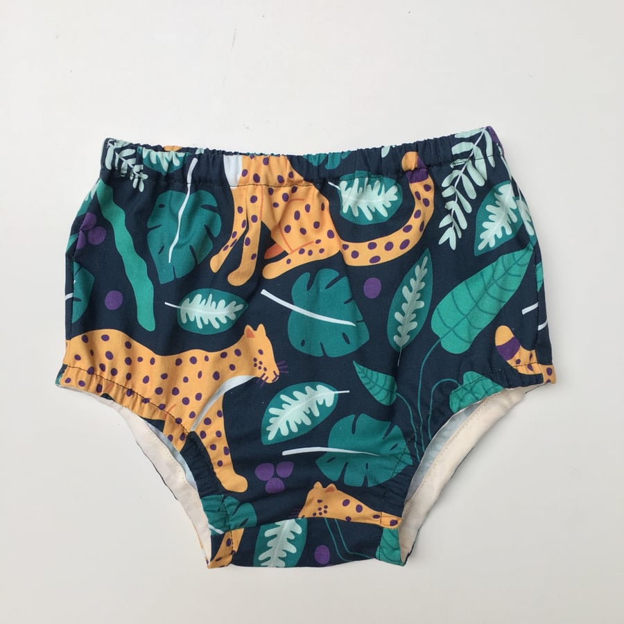 Image of Leopard Nappy cover