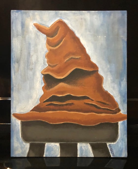 Image of Sorting Hat Painting