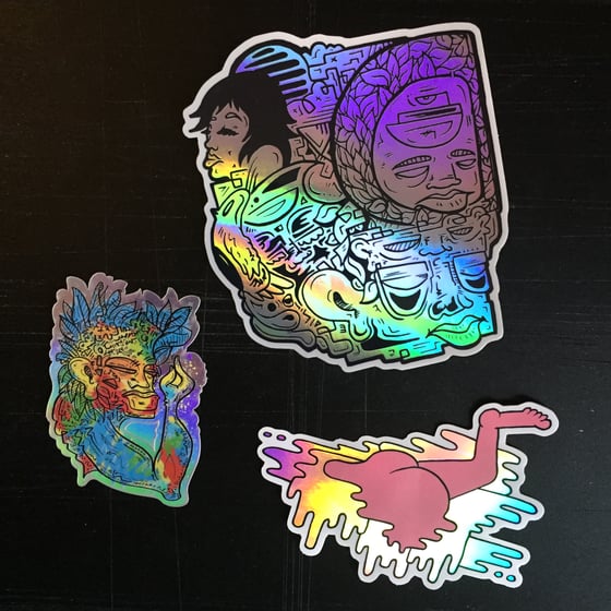 Image of Holographic Sticker Pack