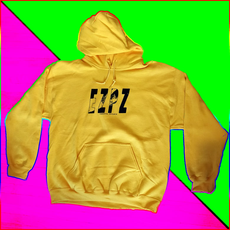 Image of samurai hoodie - yellow