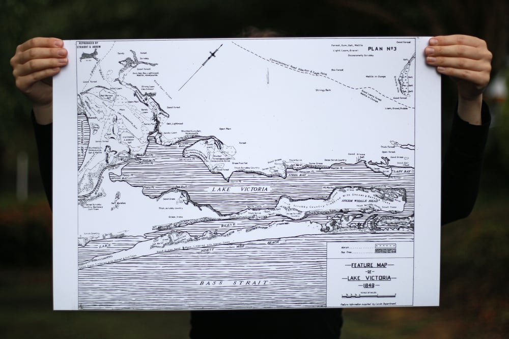 Image of Loch Sport and surrounds, 1849 (A2, black on white)
