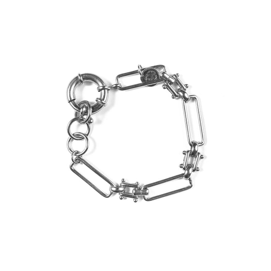 Image of Bracelet JUDITH plaqué argent vieilli 