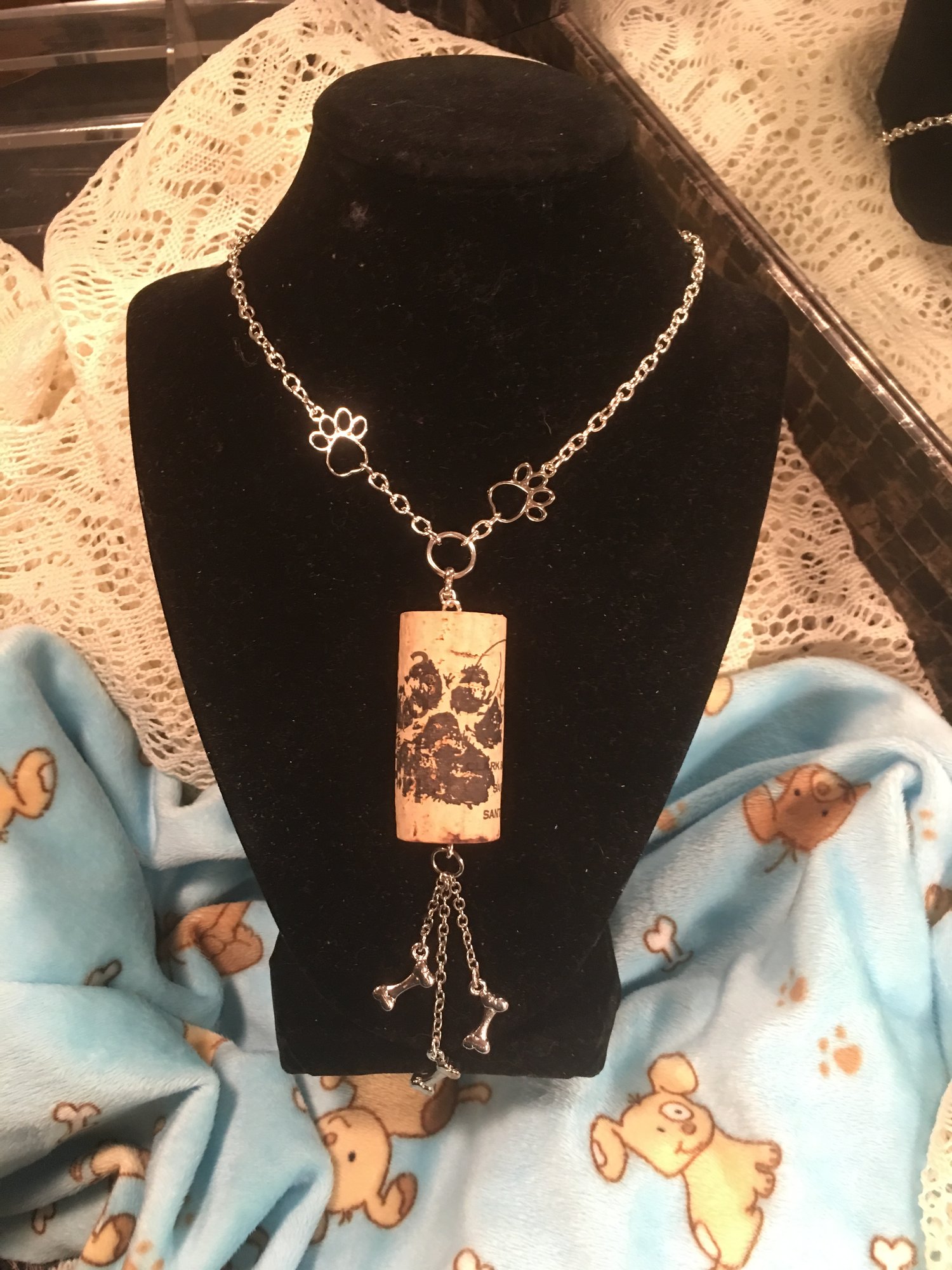 Image of Wine cork necklace 5 options