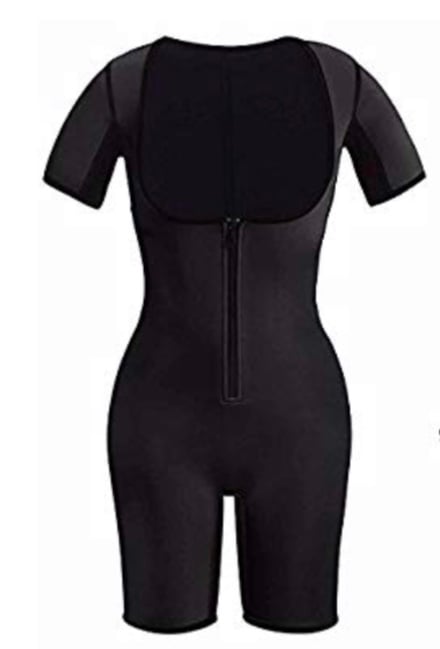 sauna suit with sleeves
