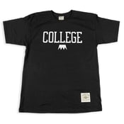 Image of Undrcrwn COLLEGE T-Shirt BLACK