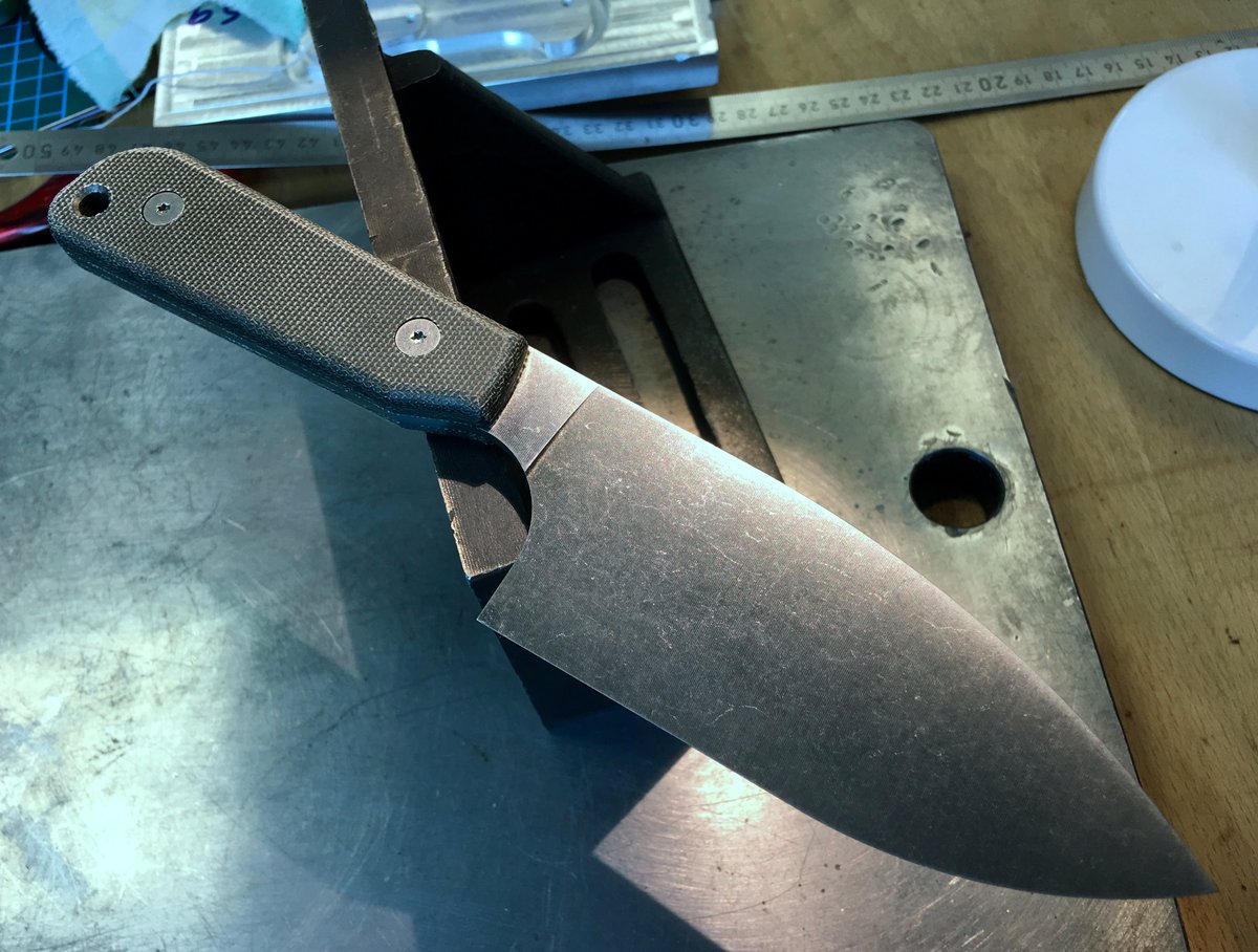 Mytuko Cobalt Slim Olive Micarta