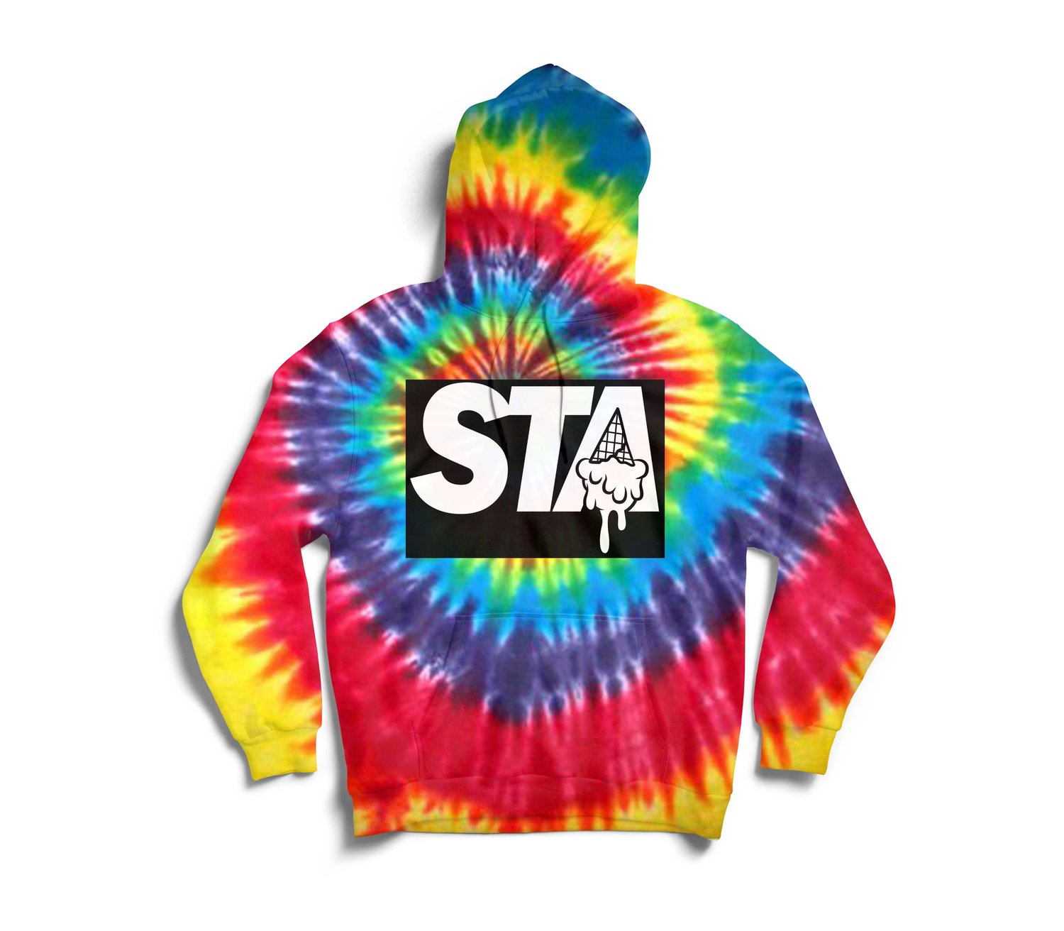 Image of STA Tye Dye Block Hoody 