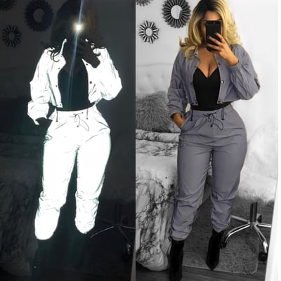 Image of Reflective Jogger set 