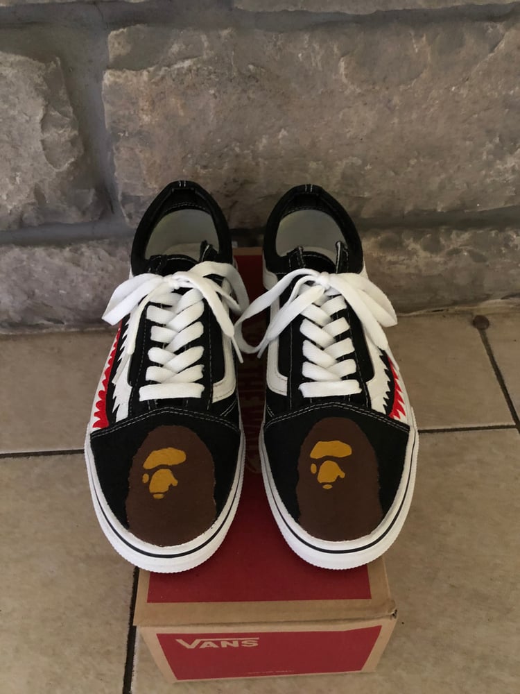 Image of Bape x Vans Old Skool